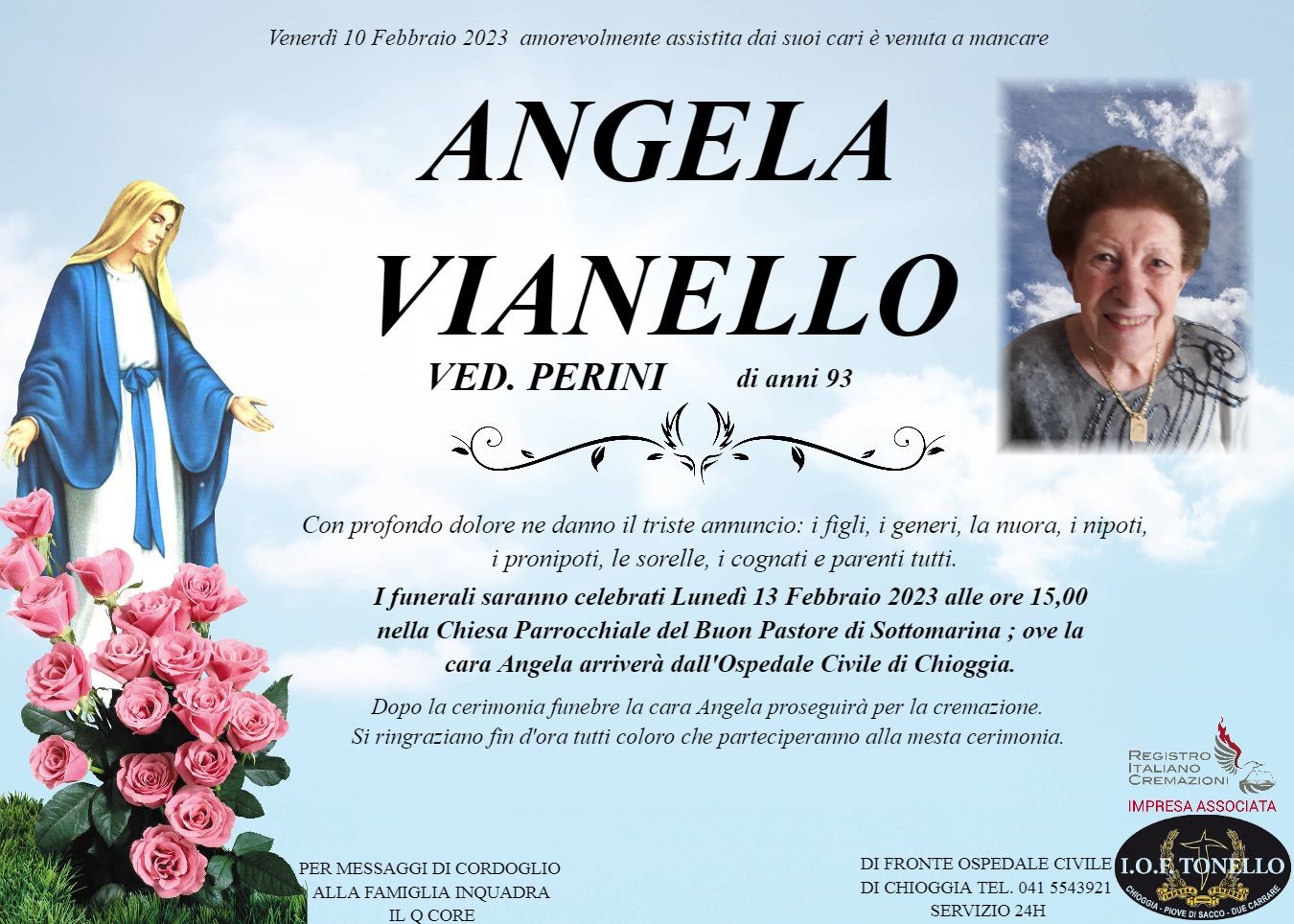 MANIFESTO ANGELA VIANELLO