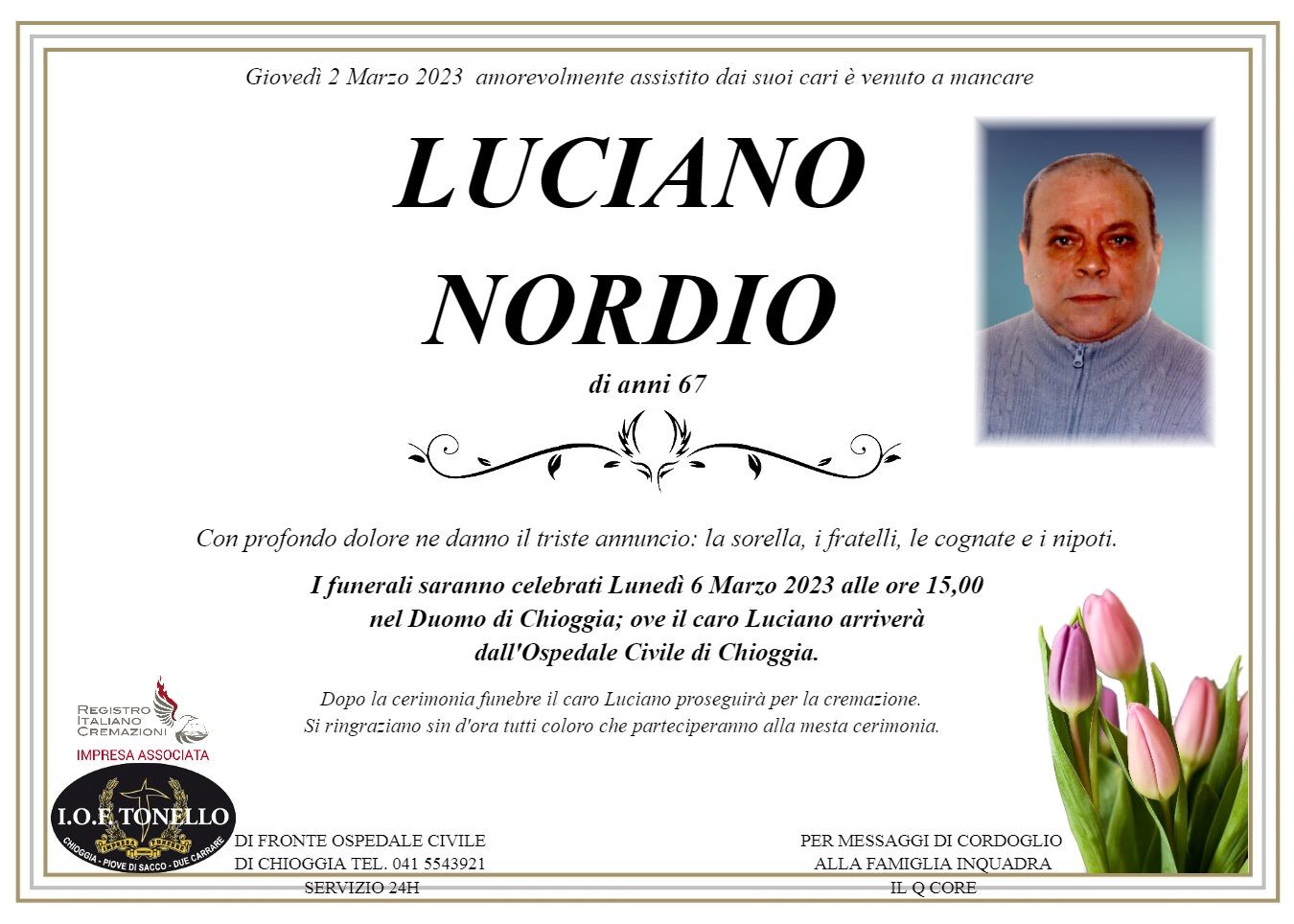 MANIFESTO LUCIANO NORDIO