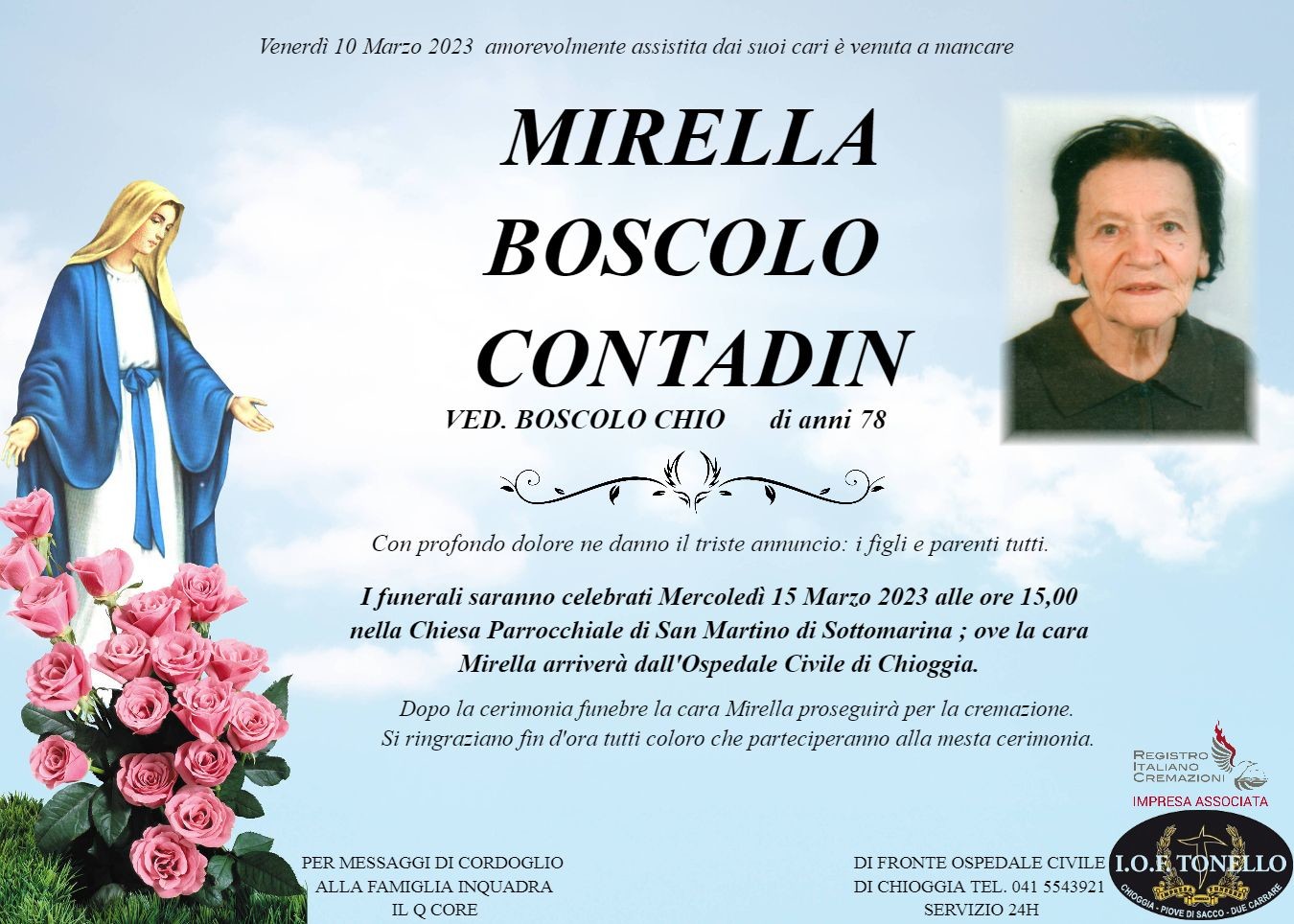 MANIFESTO MIRELLA BOSCOLO CONTADIN