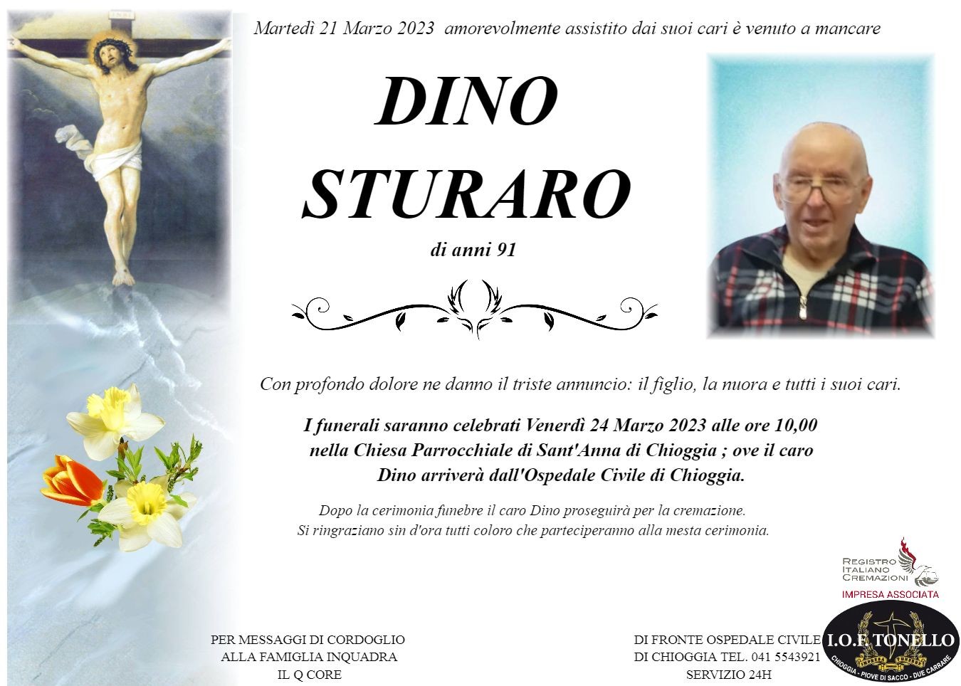 MANIFESTO DINO STURARO