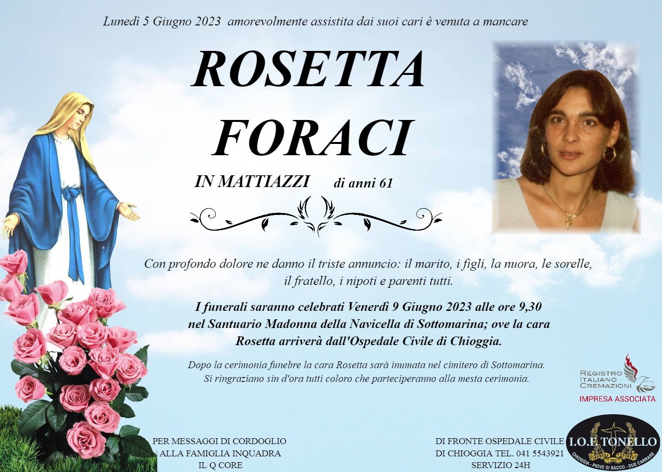 MANIFESTO ROSETTA FORACI