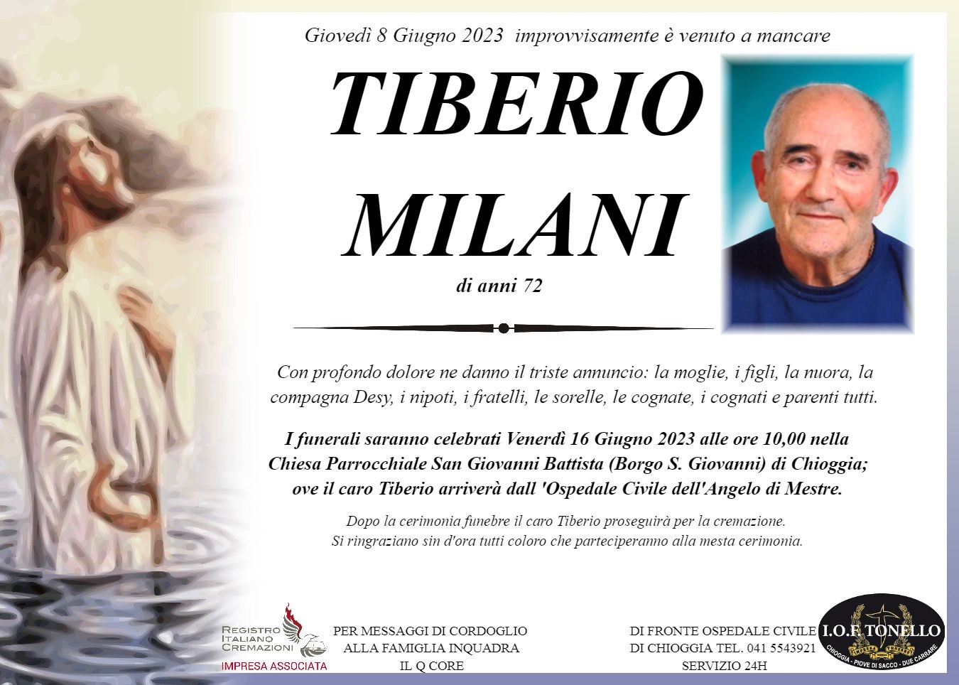 MANIFESTO TIBERIO MILANI