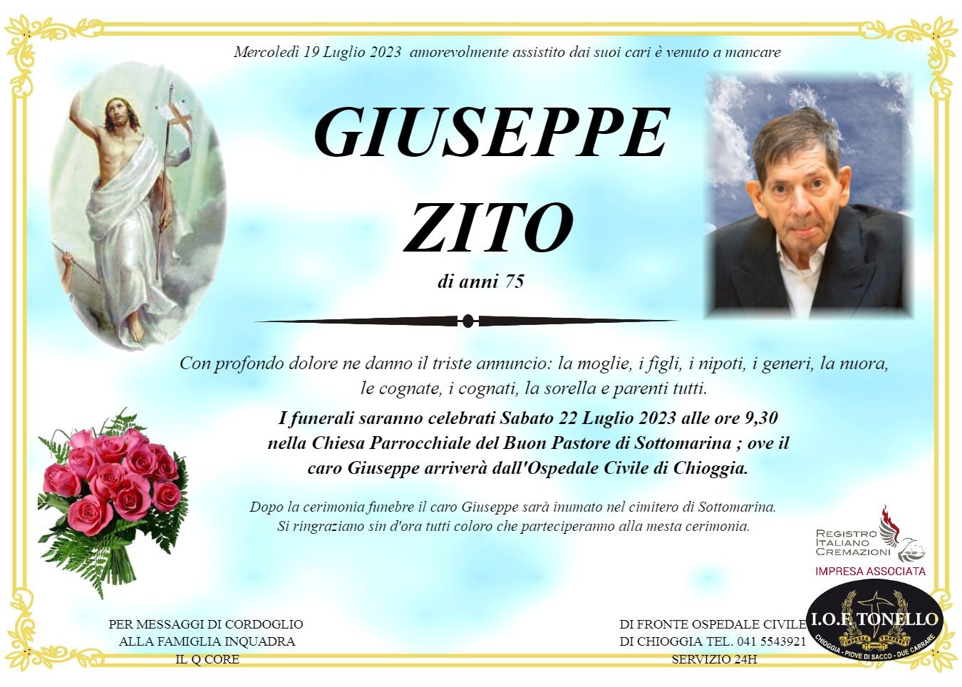 MANIFESTO GIUSEPPE ZITO