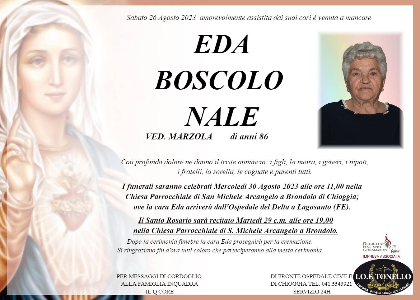 MANIFESTO EDA BOSCOLO NALE