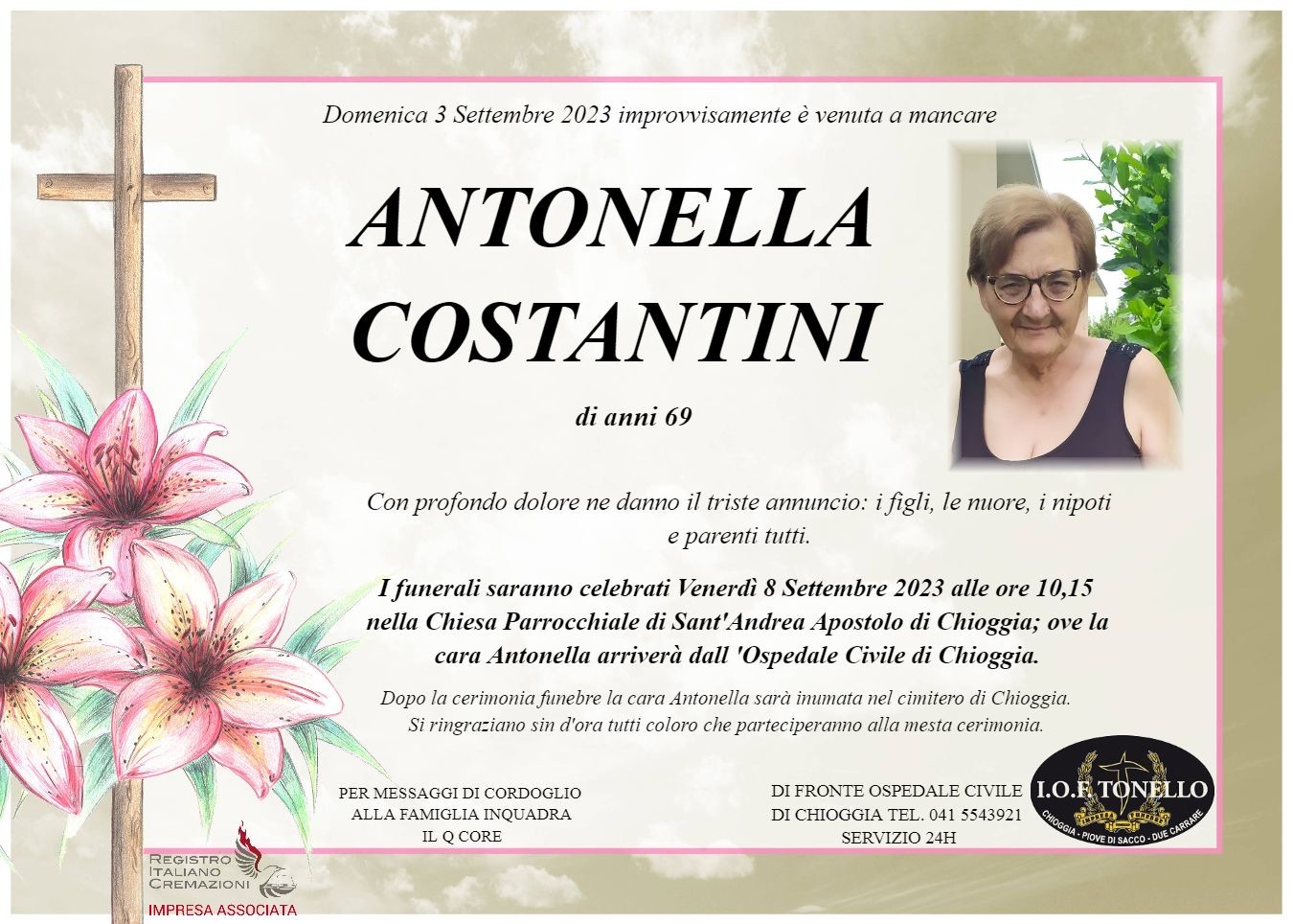 MANIFESTO ANTONELLA COSTANTINI