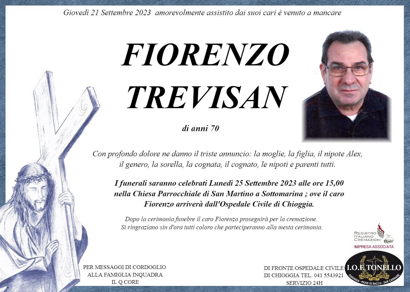 MANIFESTO FIORENZO TREVISAN