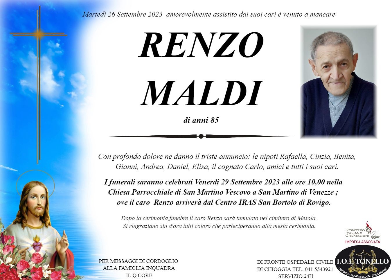 MANIFESTO RENZO MALDI