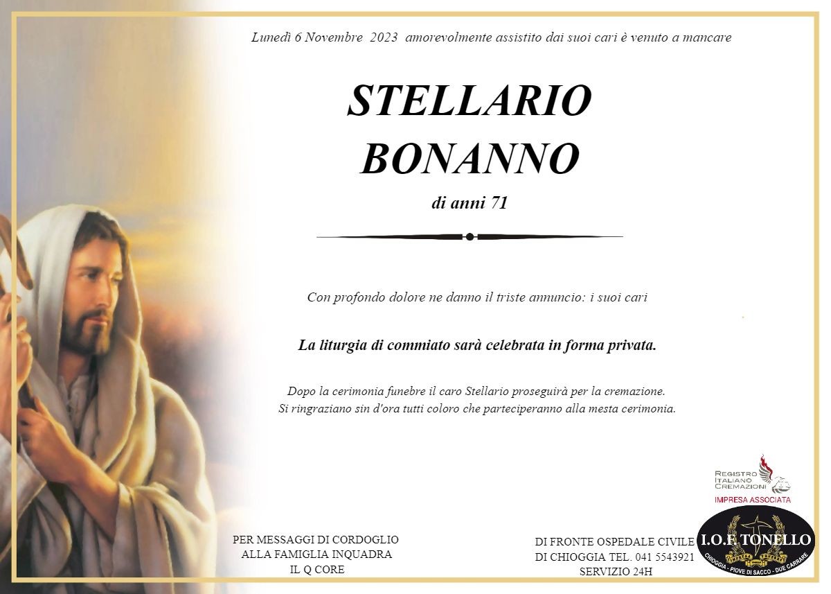 MANIFESTO STELLARIO BONANNO