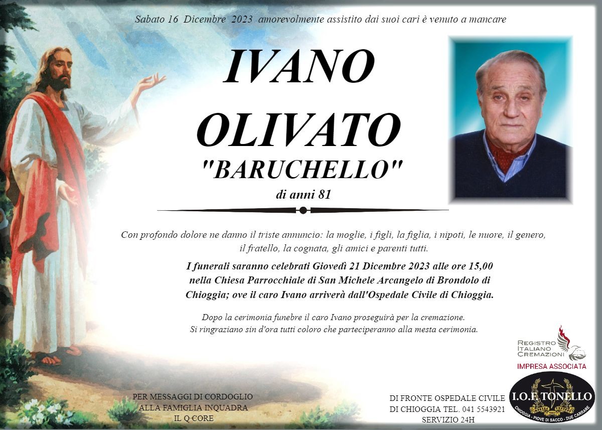 MANIFESTO IVANO OLIVATO