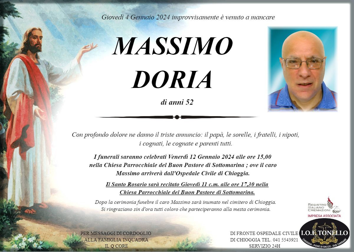 MANIFESTO MASSIMO DORIA