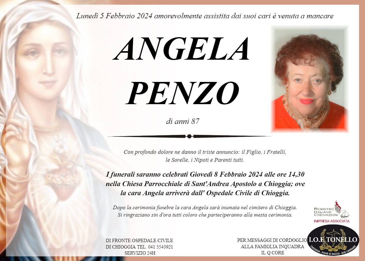 MANIFESTO ANGELA PENZO