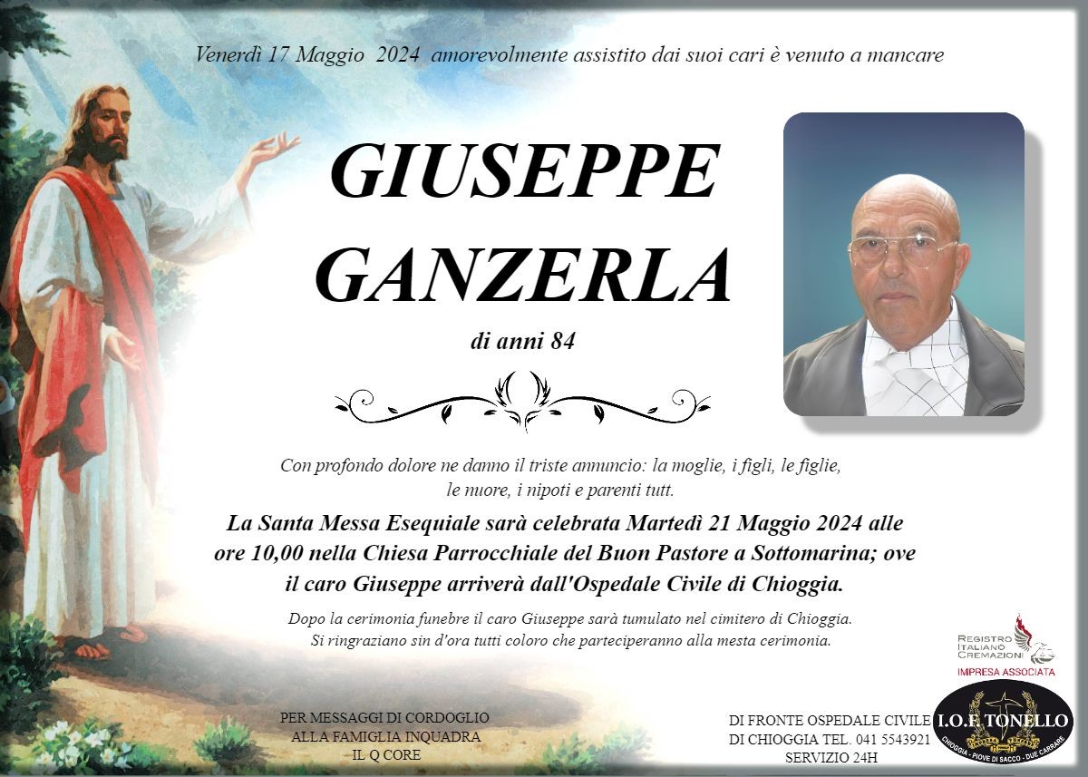 MANIFESTO GIUSEPPE GANZERLA