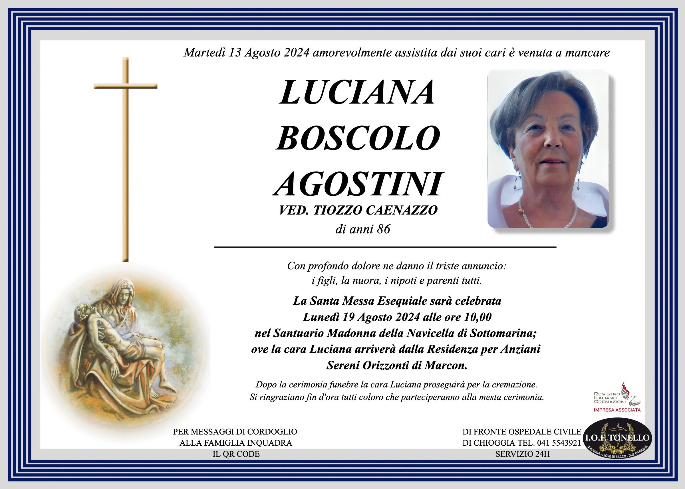 MANIFESTO LUCIANA BOSCOLO AGOSTINI