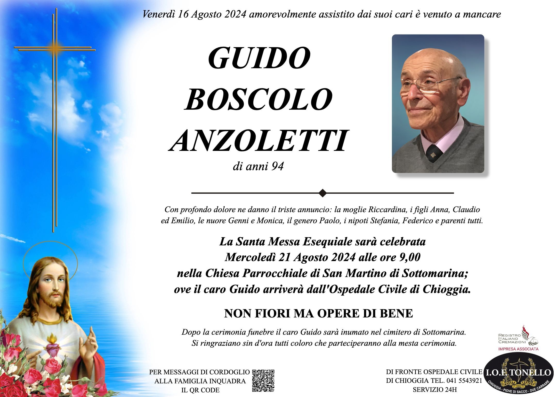 MANIFESTO GUIDO BOSCOLO ANZOLETTI