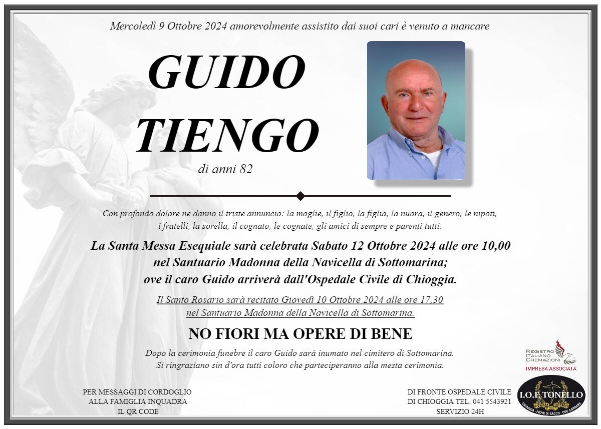 MANIFESTO GUIDO TIENGO