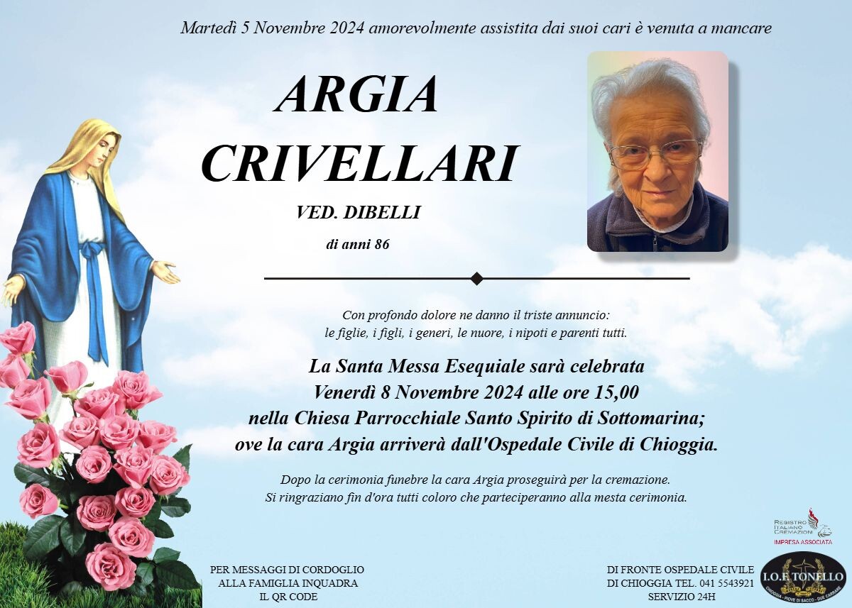 MANIFESTO ARGIA CRIVELLARI