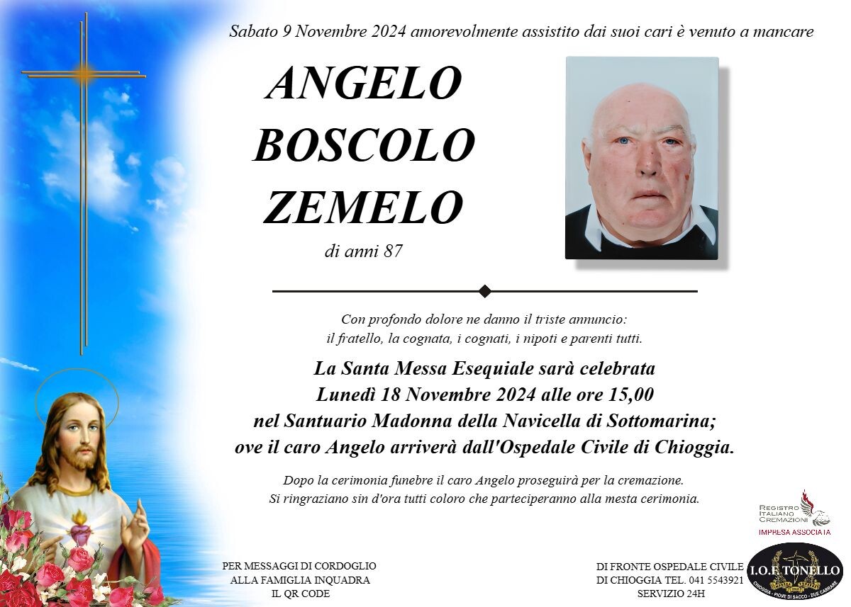 MANIFESTO ANGELO BOSCOLO ZEMELO