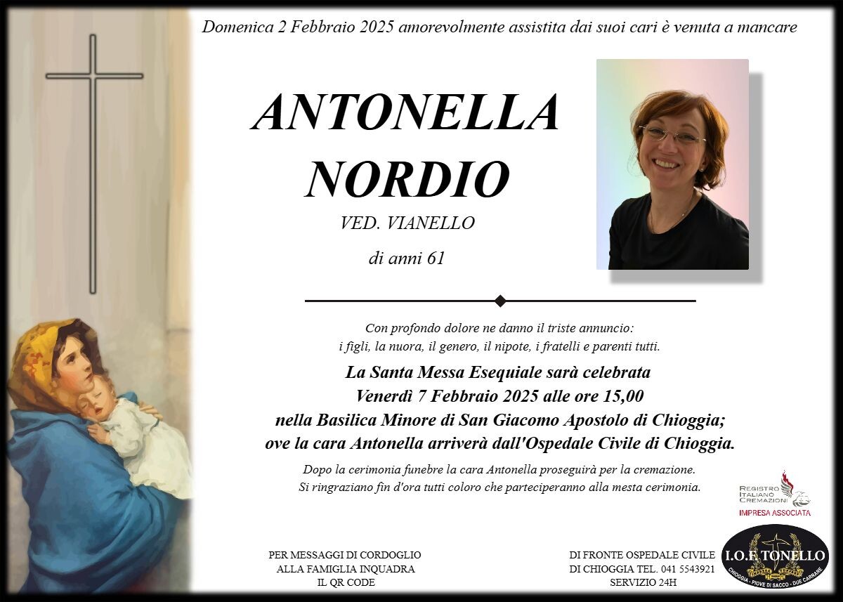 MANIFESTO ANTONELLA NORDIO